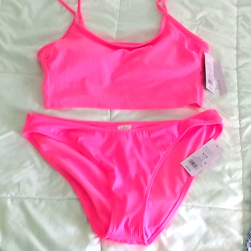 Hot pink bikini NWT